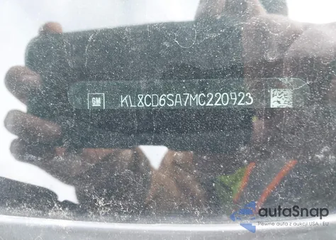 2021 Chevrolet Spark Fwd 1Lt Automatic z USA, uszkodzony, nr VIN KL8CD6SA7MC220923